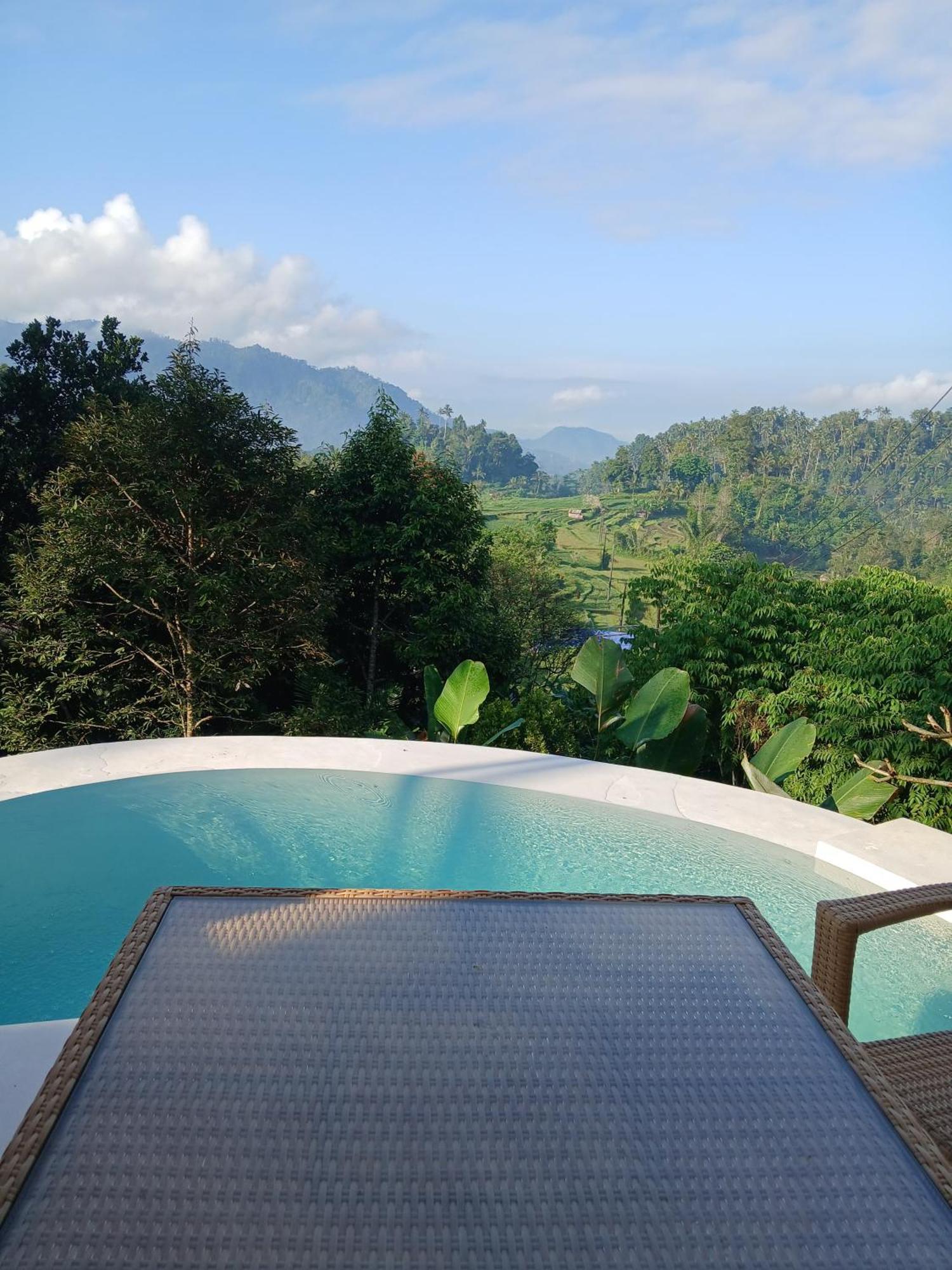 Danaswari Bali Bamboo House Villa Selat Exterior photo